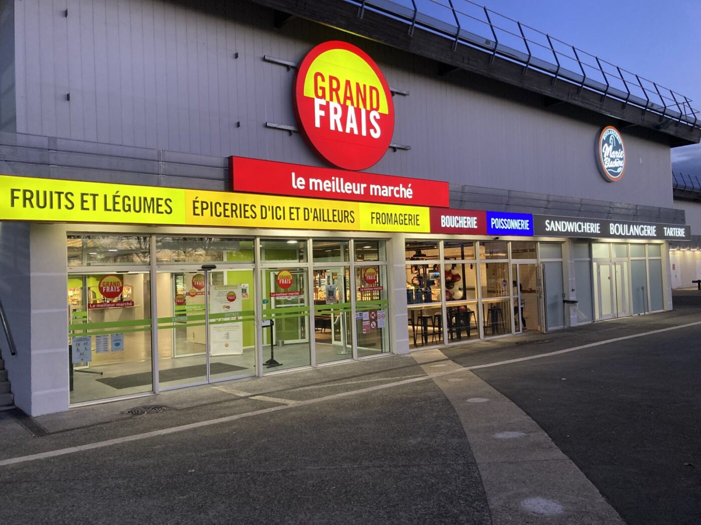 Où s'approvisionne grand frais