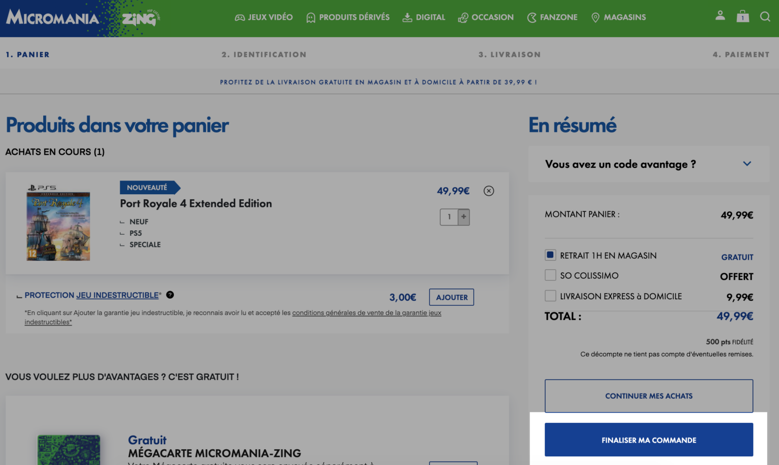 Comment payer chez micromania