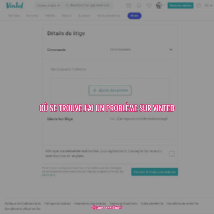 comment recuperer mon compte bloqué définitivement par vinted