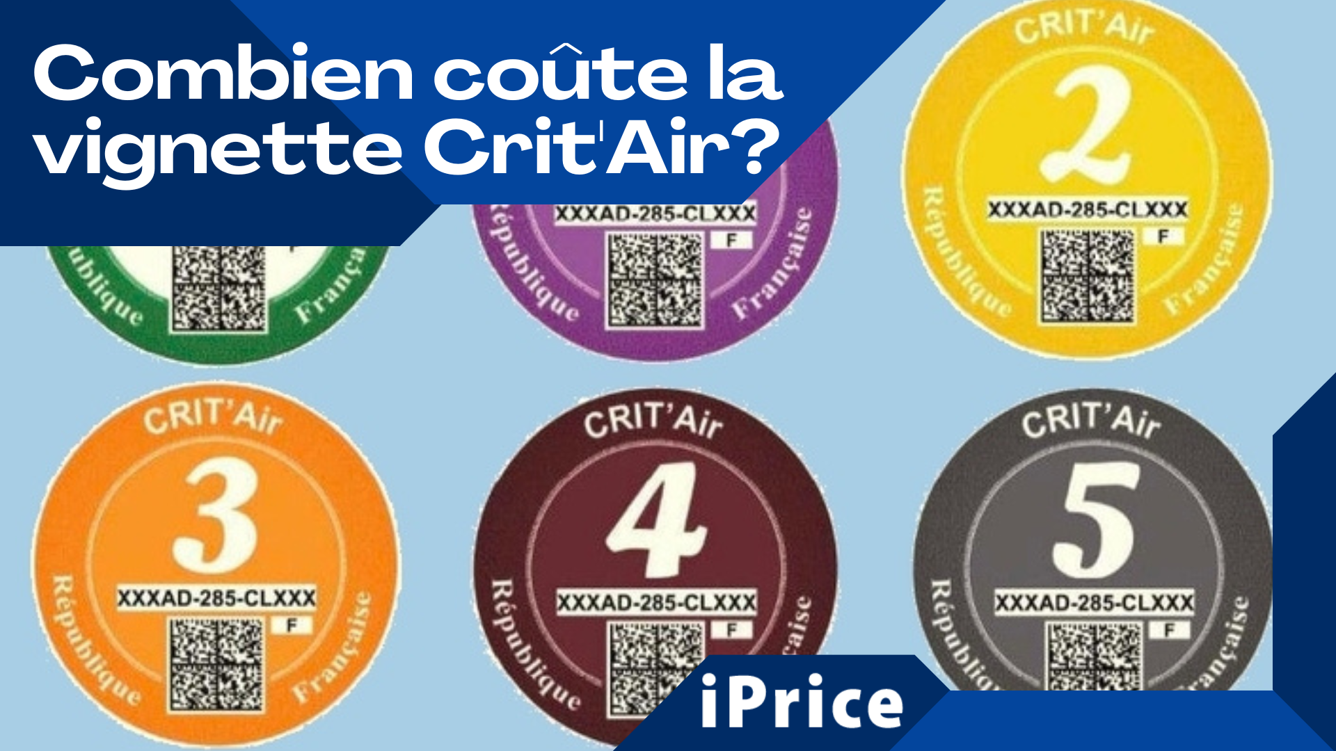 Combien coûte la vignette Crit'Air et comment l'obtenir en ligne ...