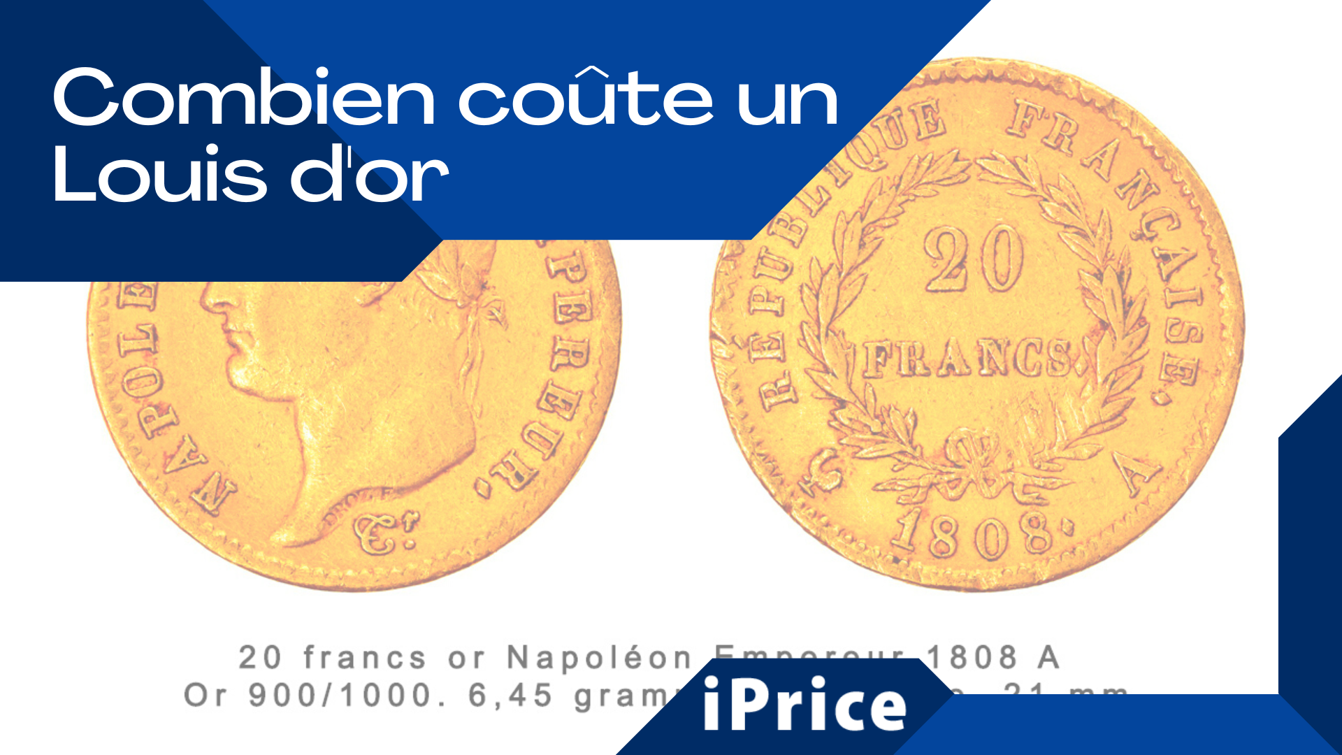 Combien coûte un Louis d'or : la valeur croissante de ce bijou d