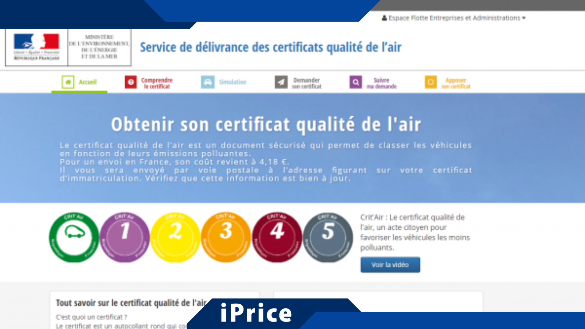 Combien coûte la vignette Crit'Air et comment l'obtenir en ligne ...